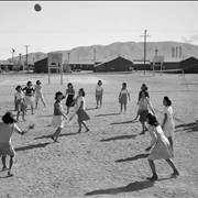 Women Playing Volleyball 1943